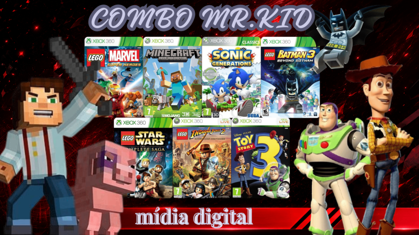 Combo Mr. Kid - Xbox 360