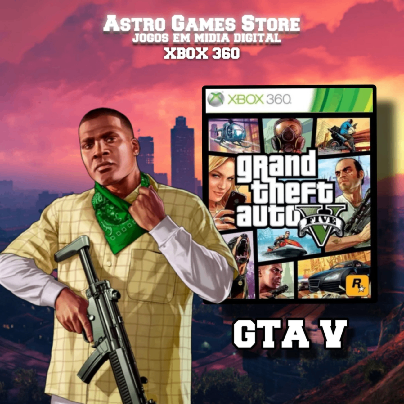 GTA V - Xbox 360 Acesso
