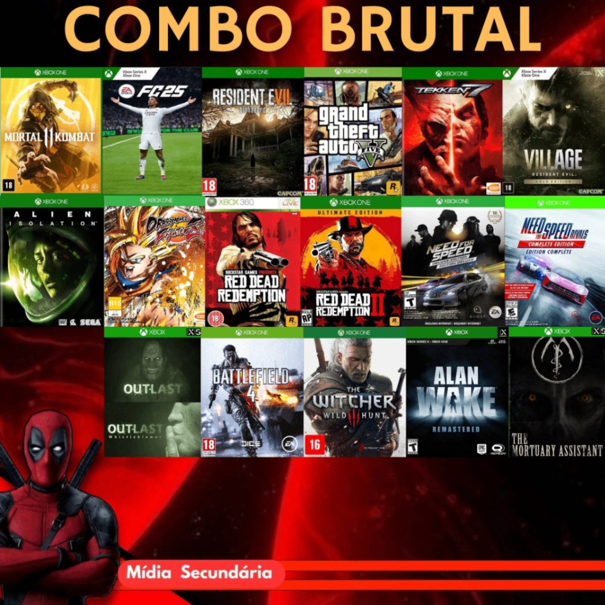 Combo 1 - Xbox One · Series primária