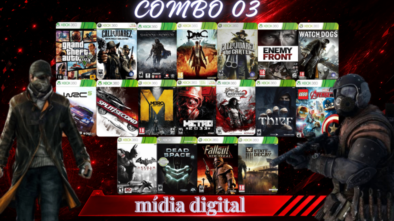 Combo 03 - Xbox 360