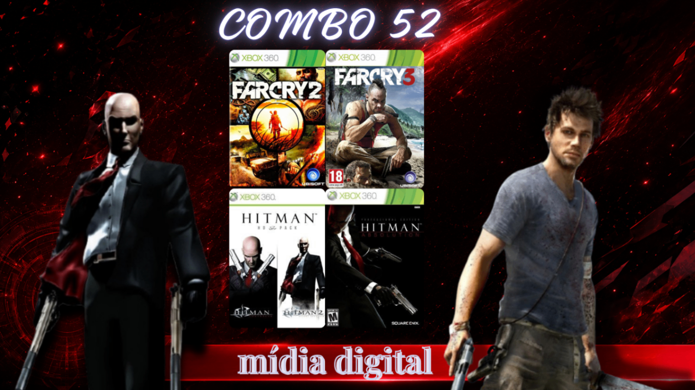 Combo 52 - Xbox 360 Licença