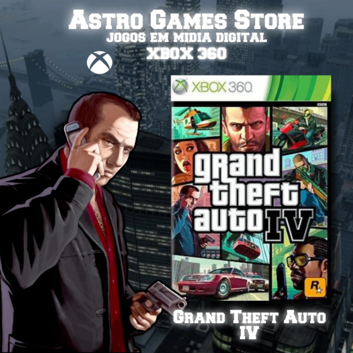 Grand Theft Auto IV - Xbox 360