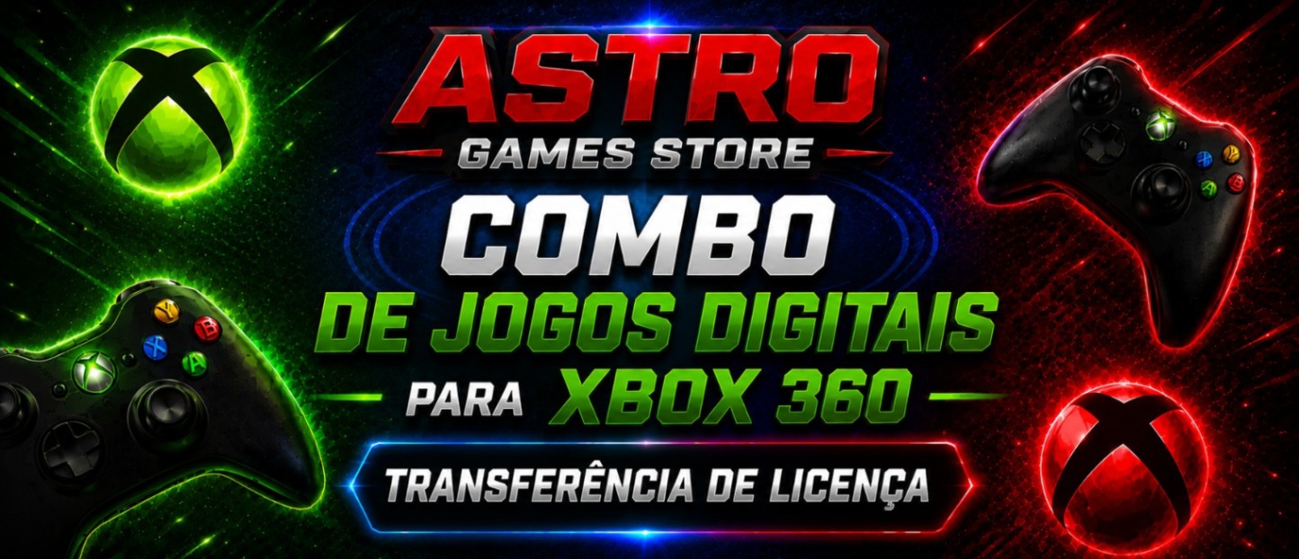 Combo 14 - Xbox 360 Licença
