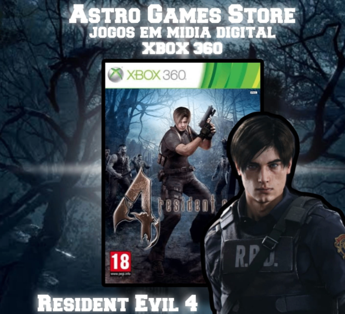 Resident Evil 4 - Xbox 360 Licença